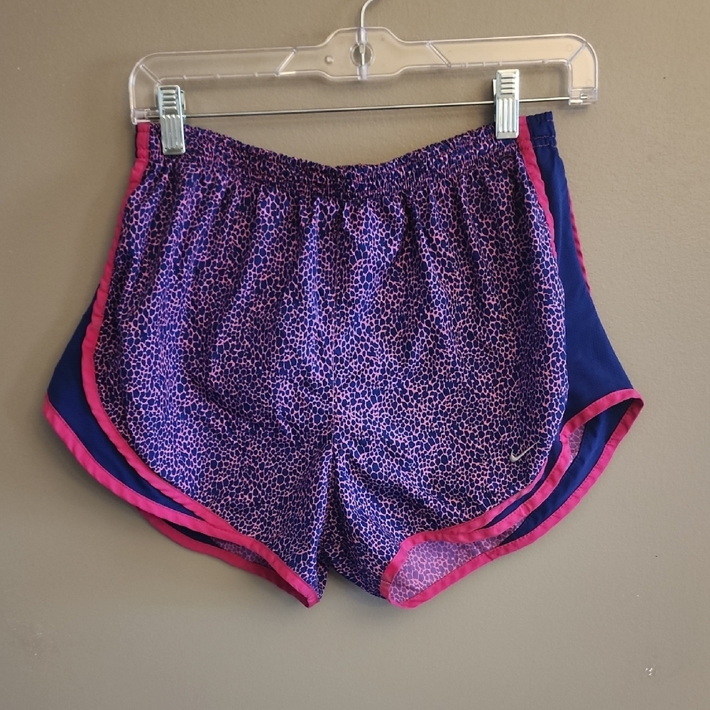 Nike Purple and Pink Running Shorts